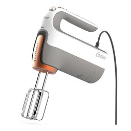 ヒートソフト 時短 ハンドミキサー 冷たいバターを素早く室温に オスター Oster HeatSoft Hand Mixer, One Size, Gray 家電