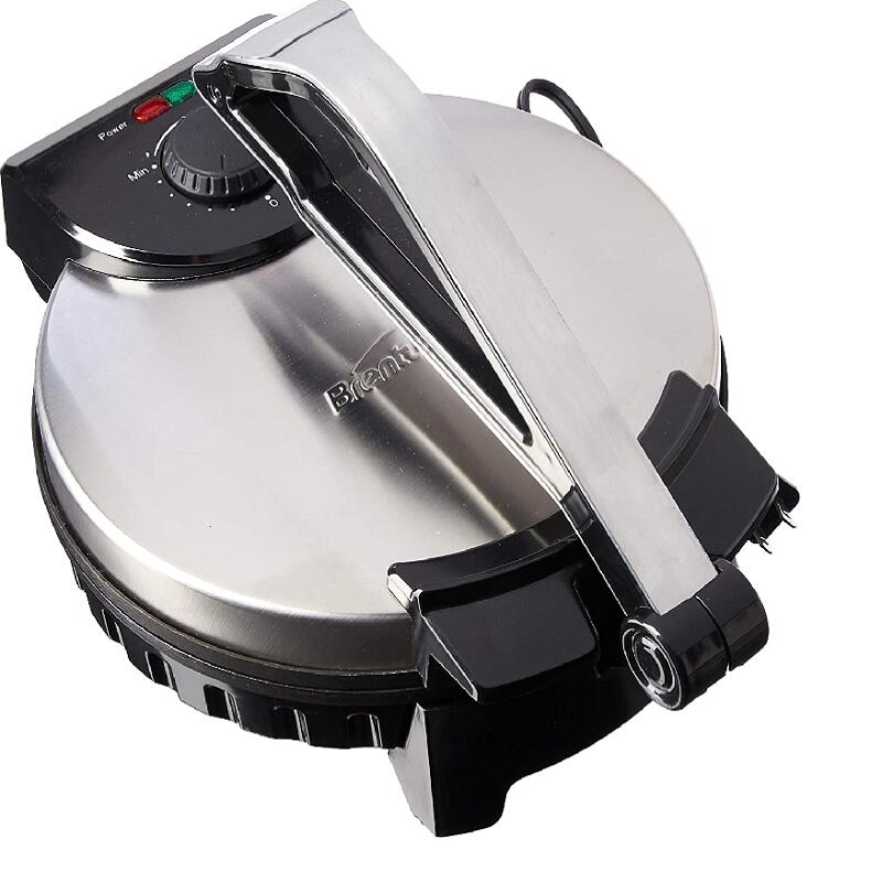 ブレントウッド トルティーヤ フラットブレッドメーカー 直径25cm Brentwood Electric Tortilla Maker Non-Stick, 10-inch TS-128 家電