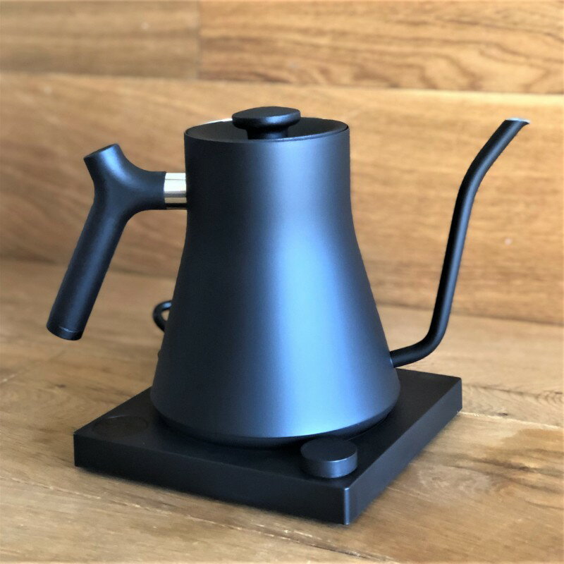 xvtdCPg tF[ X^bO hbvR[q[ɍœK Fellow Stagg EKG, Electric Pour-over Kettle For Coffee And Tea, Matte Black, Variable Temperature Control Ɠd