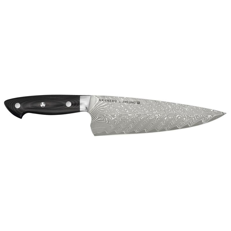 ツヴィリング ボブ・クレーマー シェフナイフ 20cm 包丁 ダマスカスコレクション ユーロライン 日本製 ZWILLING KRAMER - EUROLINE DAMASCUS COLLECTION 8-INCH CHEF'S KNIFE 34891-203