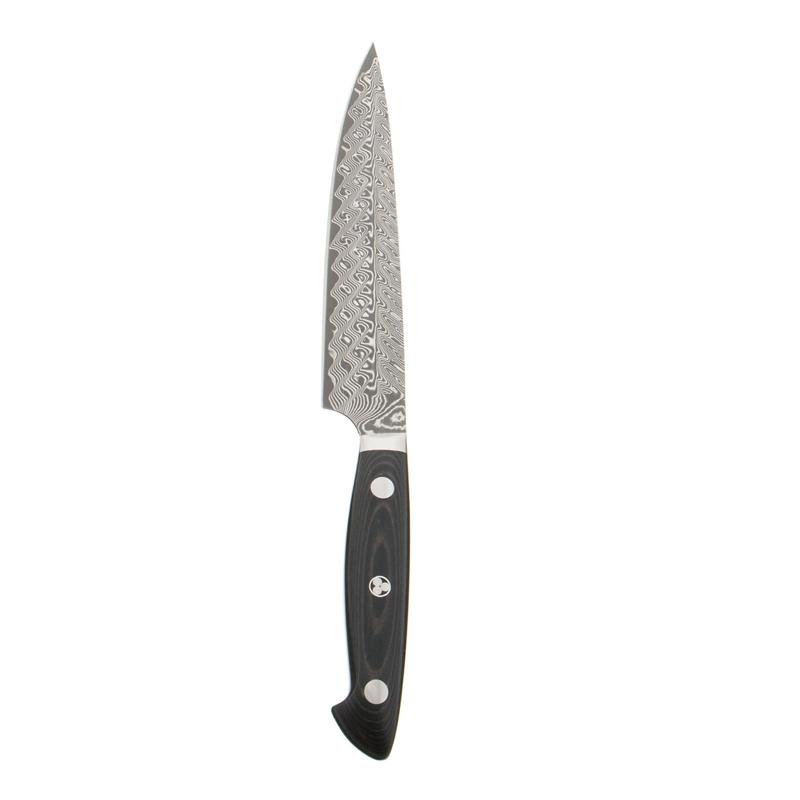 ツヴィリング ボブ・クレーマー プレップナイフ 14cm 包丁 ダマスカスコレクション ユーロライン 日本製 ZWILLING KNIVES 5.5-INCH, PREP KNIFE 34891-143