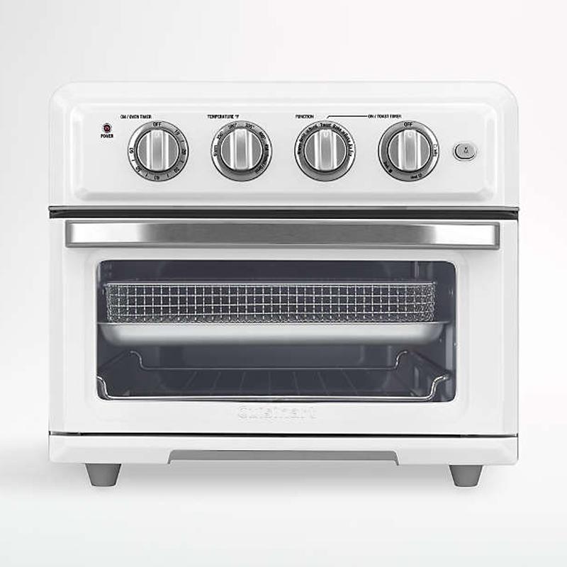 ノンフライヤー オーブン ホワイト 白 クイジナート Cuisinart White AirFryer Toaster Oven TOA-60W 家電