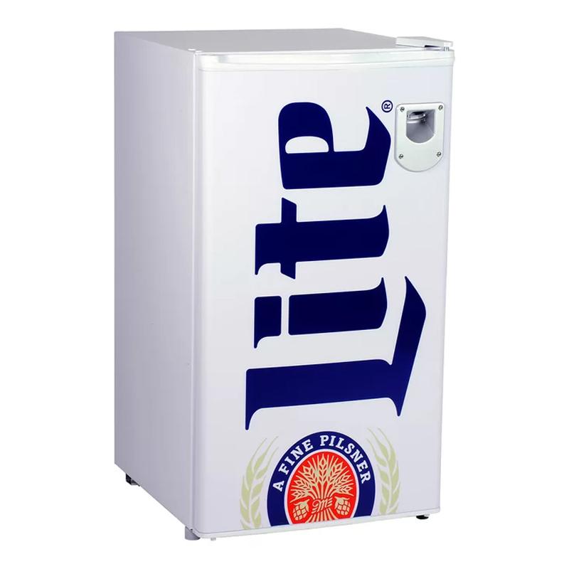 ミラー ビール 冷蔵庫 90L コンパクト 栓抜き付 Koolatron Miller Lite 3.3 cu. ft. Freestanding Mini Fridge ML90 家電