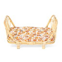 人形用 ベッド ラタン 籐 ドール おもちゃ Poppie Toys DOLL DAYBED - FLORAL