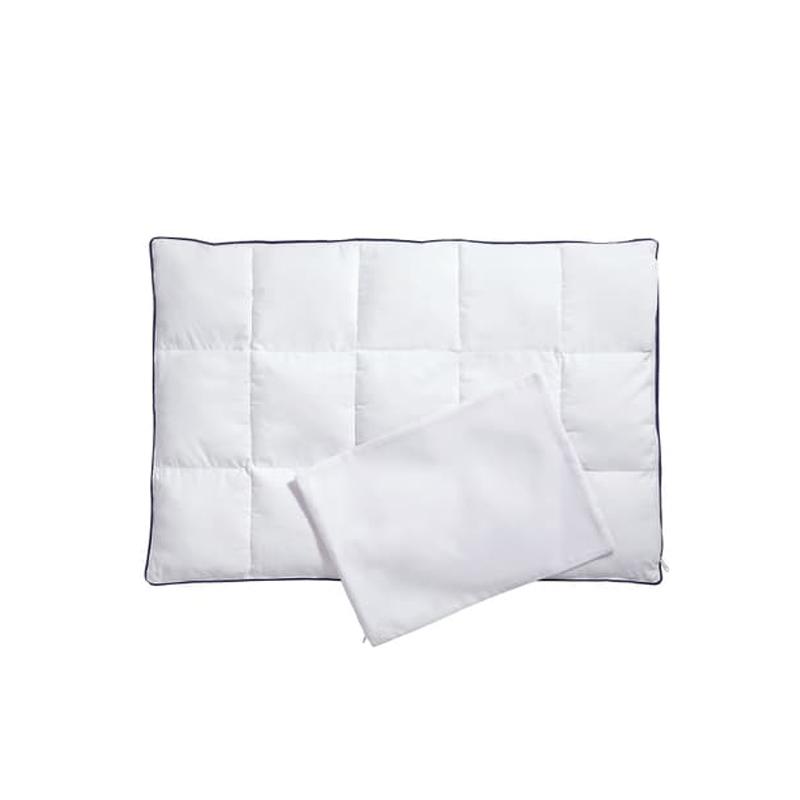 2-in-1 トラベルピローエンハンサー アレルゲンバリア 防ダニ 防カビ マイクロファイバー キルティングケース Premium MicronOne King Allergen Barrier 2-in-1 Pillow Enhancer and Travel Pillow