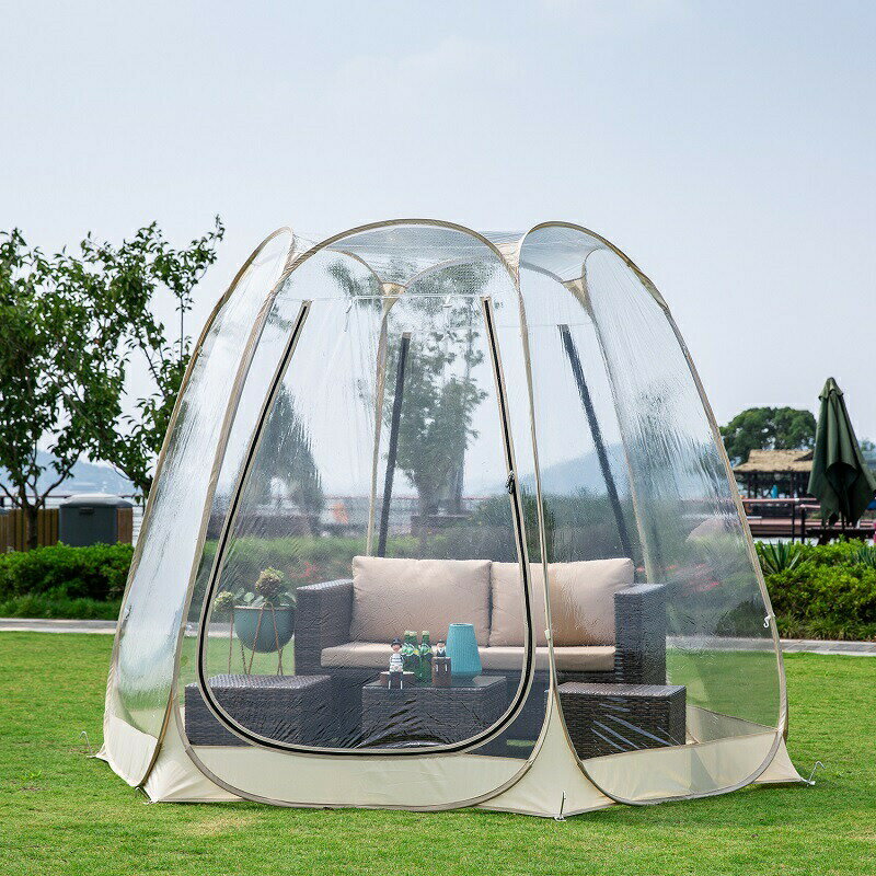 バブルテント 透明 クリア ポップアップ スクリーンテント インスタント ガゼボ Alvantor Bubble Tent Pop Up Gazebos Outdoor Camping Tent Canopy Patented【代引不可】