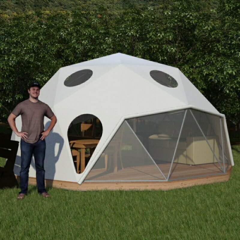 OsO h[eg  w\ AJ Lv ^ h ό {iI t@~[ AEghA WIebN\Pacific Domes DwellDome Tent Made in USAysz