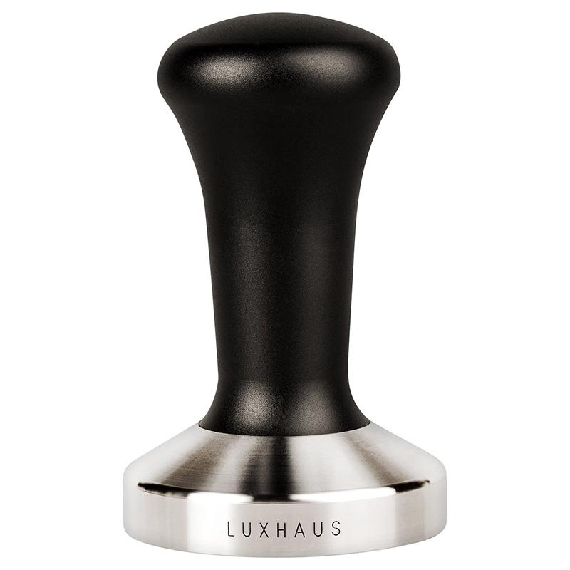 ^p[ XeX P[Xt GXvb\p LuxHaus 58mm Espresso Tamper - Premium Barista Coffee Tamper with 100% Flat Stainless Steel Base