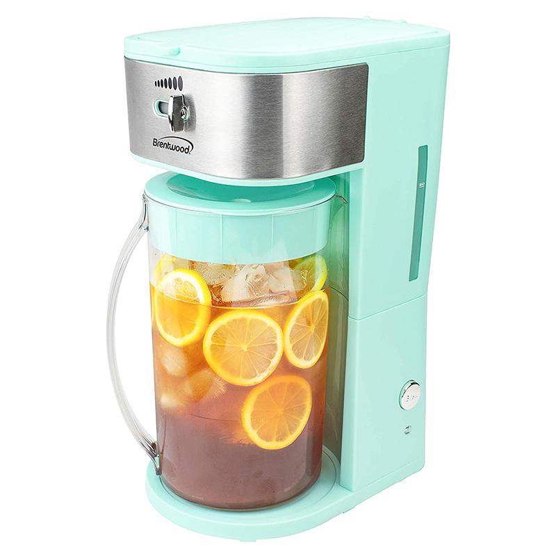 ACXeB[ R[q[[J[ 1.9L Brentwood KT-2150BL Iced Tea and Coffee Maker with 64 Ounce Pitcher Ɠd