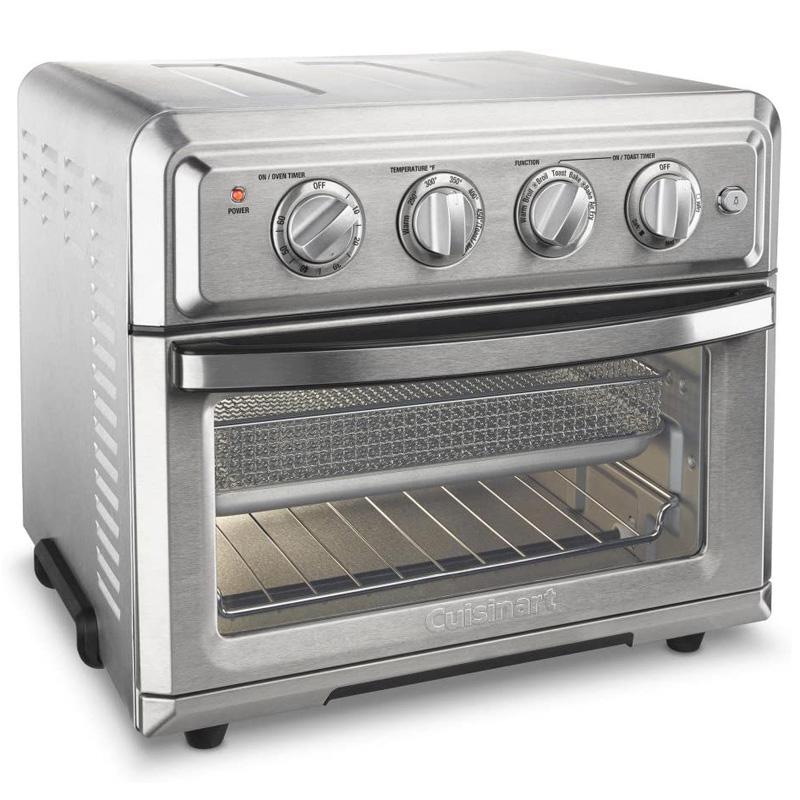 RxNVI[u GAtC[ XeX NCWi[g Cuisinart TOA-60 Convection Toaster Oven Airfryer, Silver Ɠd