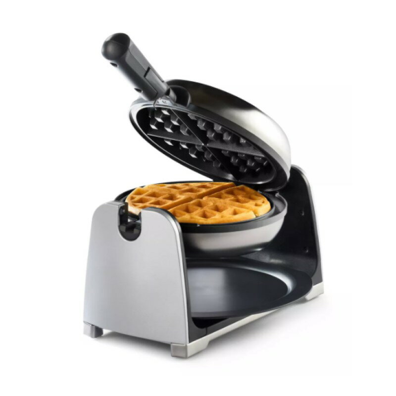 ƒp IX^[ tbv bt[J[ Eh^ ی^ _CAhtH[X Oster DiamondForce Nonstick Flip Waffle Maker