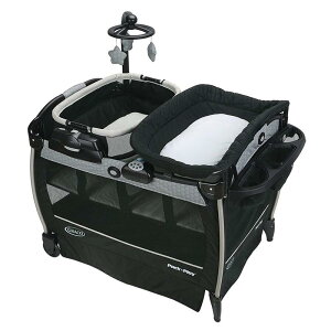 折りたたみ プレイヤード バシネット おむつ交換 シート キャスター付 グレコ Graco Pack 'n Play Nearby Seat Playard, Davis