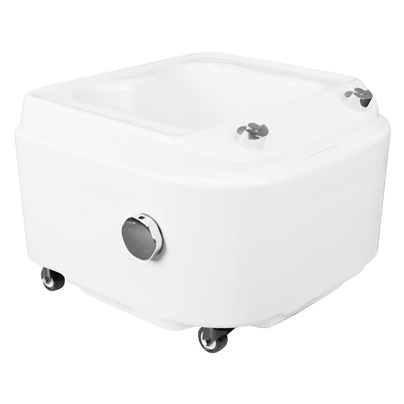 フットスパ キャスター付 静音 ジェット フットバス 足湯 リラックス Spa&Equipment Portable Foot Spa With JET & LED