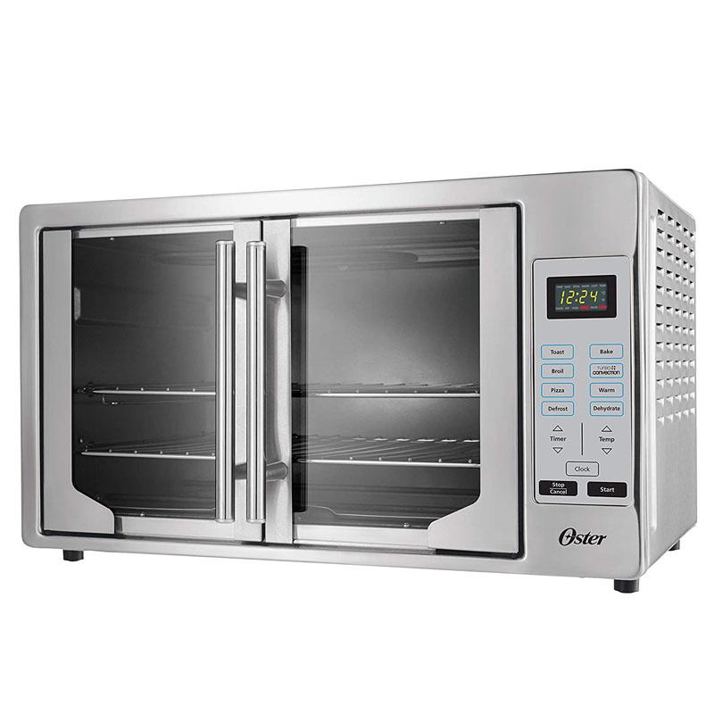 yÁzRxNVI[u t`hA ωJ IX^[ 傫 e [W XeX Oster French Convection Countertop and Toaster Oven,Single Door Pull and Digital Controls,Stainless Steel, Extra Large TSSTTVFDDG y{tz Ɠd