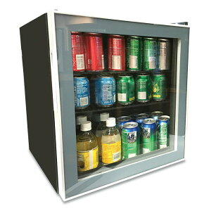 冷蔵庫 45L ビバレッジクーラー 保冷庫 ガラスドア アバンティ Avanti 1.6 Cubic Ft. Energy Star. Glass Door Refrigerator, Beverage Cooler, Black ARBC17T2PG