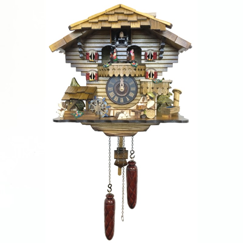 餯 ɥ ȷ å  ӡ  Ӽ 12 490QMT - Engstler Battery-operated Cuckoo Clock - Full Size