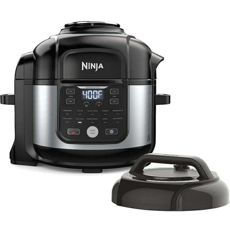 }`NbJ[ jW t[hAC mtC[ vbV[NbJ[ ͓ ͒ fBnCh[^[ Hi Ninja Foodi (FD302) 11-in-1 6.5-qt Pro Pressure Cooker plus Air Fryer with Stainless finish Ɠd