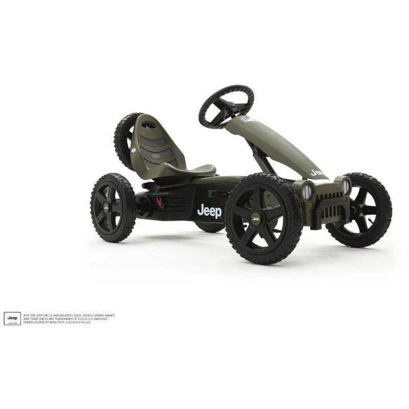 乗用玩具 ジープ アドベンチャー ペダルゴーカート 60kgまで 乗り物 車 BERG Rally Jeep Adventure Pedal Go-Kart