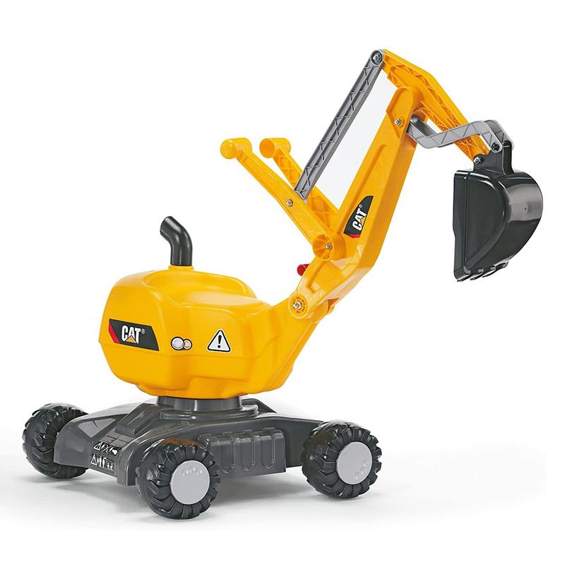 Ѵ CAT ٥륫 34kgޤ ʪ rolly toys CAT Construction Ride-On: 360-Degree Excavator/Shovel Digger, Youth Ages 3+