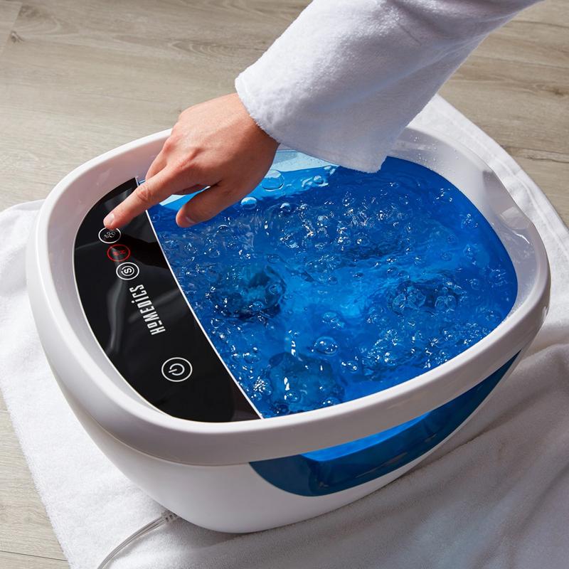 フットバス 加温 指圧 バブル スパ 足湯 Homedics Shiatsu Footbath With Heat Boost