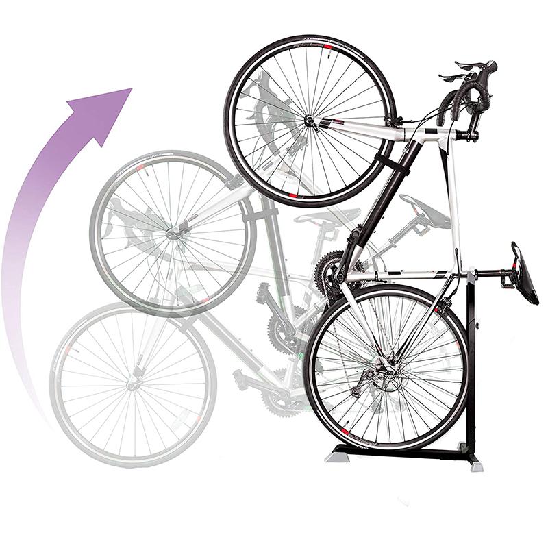 自転車 スタンド 縦置き ラック バイク Bike Nook Bicycle Stand, Portable and Stationary Space-Saving Rack with Adjustable Height, for Indoor Bike Storage
