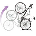 自転車 スタンド 縦置き ラック バイク Bike Nook Bicycle Stand, Portable and Stationary Space-Saving Rack with Adjustable Height, for Indoor Bike Storage