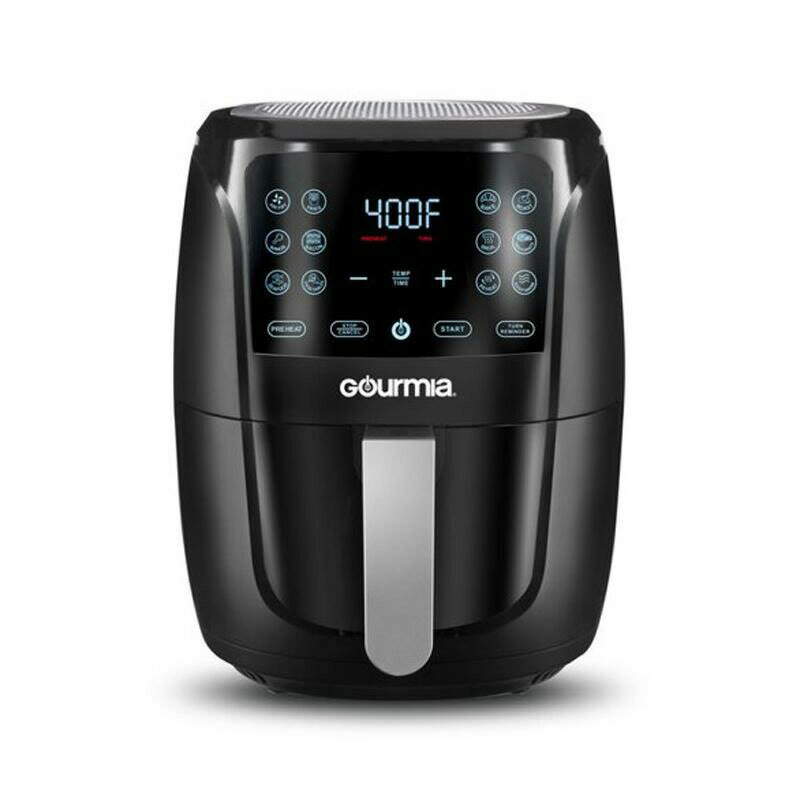 mtC[ GAtC 4.7L Gourmia 5qt 12-Function Guided Cook Digital Air Fryer GAF556Ɠd