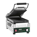 パニーニ サンドイッチ グリル プレス 業務品質 スリム 溝あり ワーリング Waring WPG200 Compresso Slimline Panini Grill with Grooved Top and Bottom Plates - 7 3/4