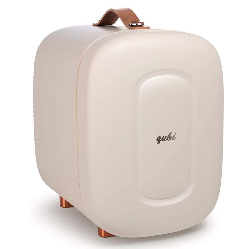 ミニ 保冷庫 5L 化粧品 スキンケア用品 冷蔵 冷やす 冷却 コンパクト QUBI Mini Fridge, Professional Skincare Fridge, Mini Cosmetics Makeup Fridge, Compact Fridge 5 Liter 家電