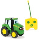 ジョンディア ラジコン おもちゃ トラクター 車 子供 TOMY John Deere Remote Control Johnny Tractor Toy, Green