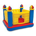 エアー遊具 トランポリン インフレータブル バウンサー お城 膨らませる ふわふわ Intex Jump O Lene Castle Inflatable Bouncer, for Ages 3-6