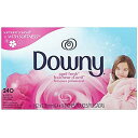 ダウニー ドライヤーシート 240枚 柔軟剤 香りつづく Downy Fabric Softener Dryer Sheets, 240 count