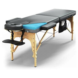 マッサージテーブル 台 折り畳み ポータブル ケース付 Luxton Home Premium Memory Foam Massage Table - Easy Set Up - Foldable & Portable with Carrying Case