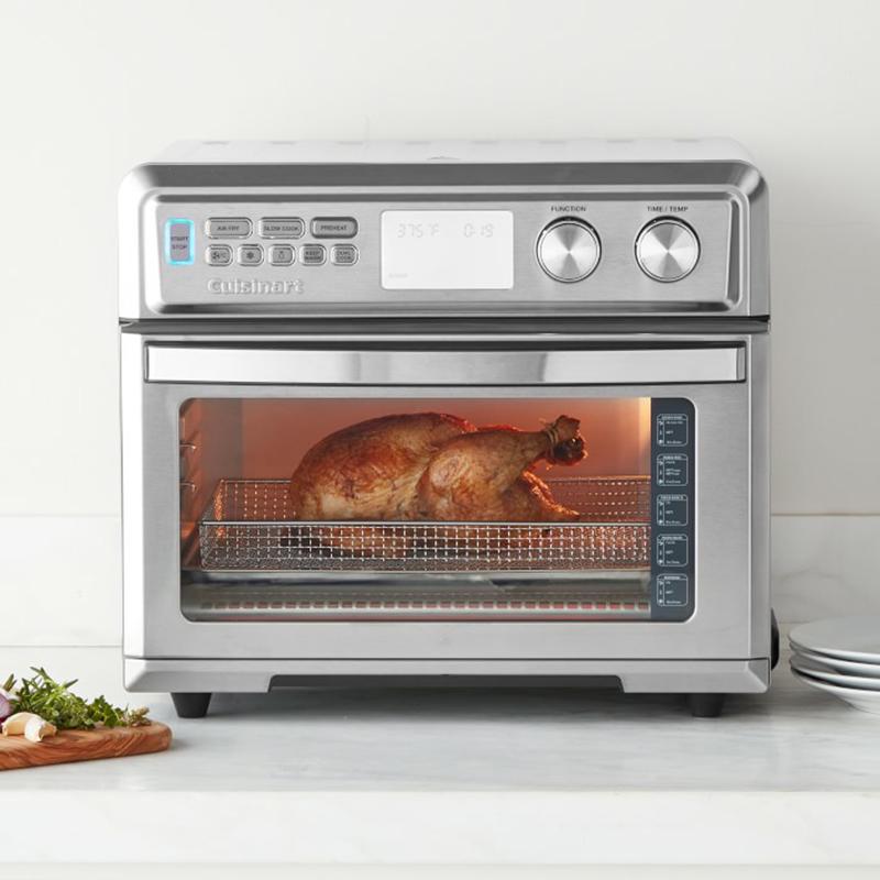 ノンフライヤー デジタル オーブン ラージ BPAフリー クイジナート Cuisinart Large Digital Airfryer Toaster Oven TOA-95 家電