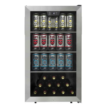 冷蔵庫 115缶 ステンレス ガラスドア 鍵付 ビバレッジセンター ダンビー Danby 115 Can Beverage Center DBC045L1SS 家電