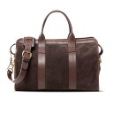 トラベルダッフルバッグ スエード レザー かばん アメリカ製 Frank Clegg leatherworks SMALL TRAVEL DUFFLE