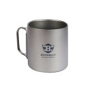 マグカップ チタン 450ml キャンプ アウトドア Bestargot 450ML TI-DOUBLE STACKING MUG