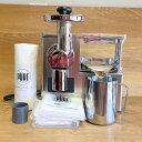 ジューサー コールドプレス スロージューサー ステンレス PURE Juicer 家電