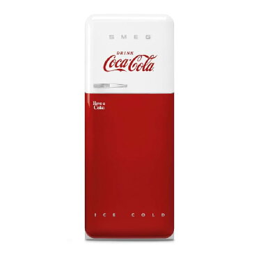 冷蔵庫 冷凍庫 スメッグ レトロ コカコーラ ビンテージ SMEG Fab 28 Coca Cola Refrigerator 家電