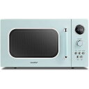 電子レンジ オートメニュー9種 レトロ COMFEE' CM-M091AGN Retro Microwave with Multi-stage Cooking, 9 Preset Menus and Kitchen Timer, Mute Function, ECO Mode, LED digital display, 0.9 cu.ft, 900W 家電