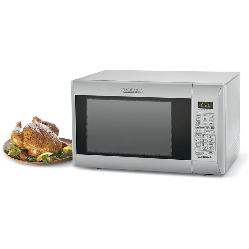 クイジナート 多機能オーブン 電子レンジ コンベクション グリル 32L ステンレス Cuisinart CMW-200 1.2-Cubic-Foot Convection Microwave Oven with Grill 家電