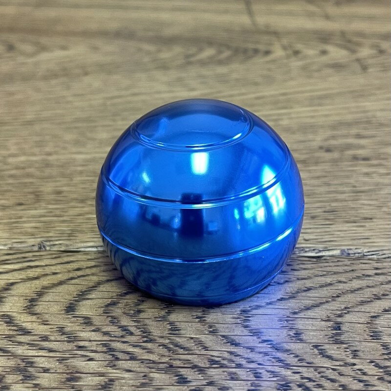 ストレスボール 回る 回転 金属製 子供 大人 スピナー Kinetic Spinning Desk Toy Ball, Metal Stress Ball for Adults Anxiety, ADHD Optical Illusion Fidget Spinner Toys for Adults Kids