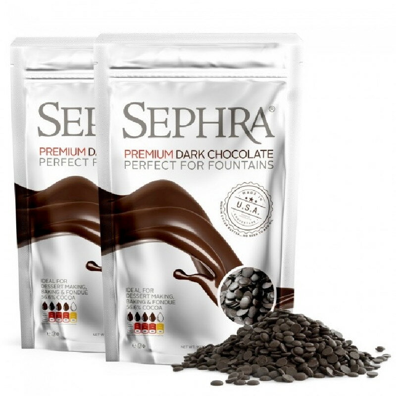 セフラ プレミアム ダークチョコレート チョコレートファウンテンに最適 Sephra Premium Dark Semi Sweet Chocolate
