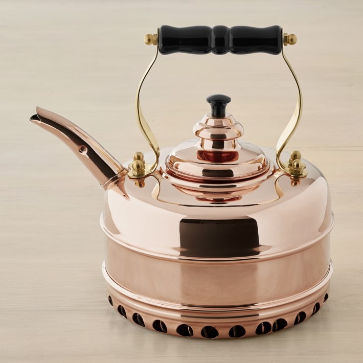 銅製ケトル やかん シンプレックス バッキンガム No.1 ハンドメイド イギリス製 Newey Bloomer Simplex Buckingham No.1 Copper Finish 1.9 Quart Teakettle