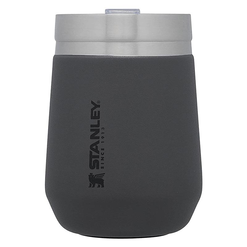 スタンレー 295ml ステンレス ワイン タンブラー 魔法瓶 保冷 保温 Stanley Stainless Steel GO Tumbler, 10oz Stainless Steel Vacuum Insulated Wine Tumbler