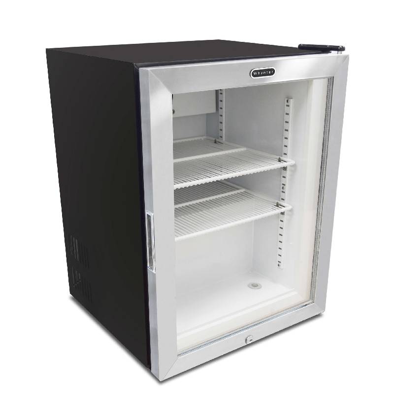 冷凍庫 鍵付き ガラスドア ステンレス 約51L Whynter CDF-177SB Countertop Reach-In 1.8 cu ft Display Glass Door Freezer 家電