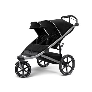 ジョギングストローラー ベビーカー ダブル 二人 双子 アーバングライド2 Thule Urban Glide 2 double jogging stroller