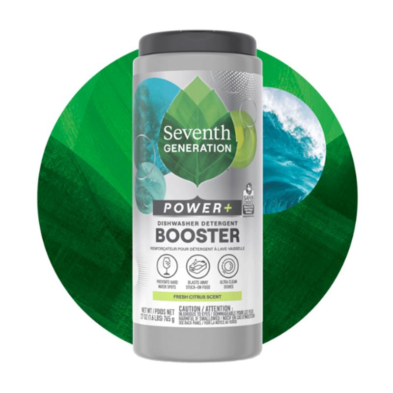 セブンスジェネレーション 食洗機用 食器 洗剤 パワープラス 765g Seventh Generation POWER+ Dishwasher Detergent Booster