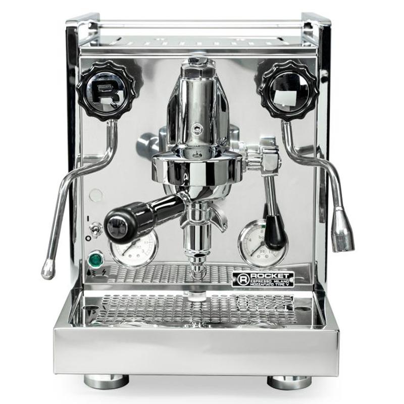 ロケット社 エスプレッソマシン シングルボイラー PID イタリア製 家電 Rocket Espresso Mozzafiato Timer Type V Espresso Machine 【代引不可】