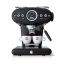 イリー社 ILX1SEMIBLK グラウンドコーヒーマシン イタリア製 illy X1 Anniversary E.S.E. Pod & Ground Coffee Machine - Black